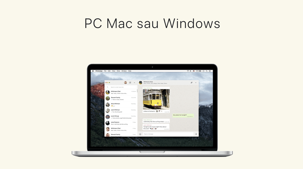 WhatsApp permite apeluri video și de voce direct în aplicația desktop