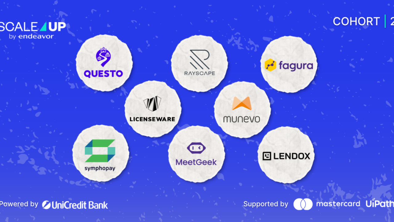 Start pentru a doua ediție Endeavor Scale Up. Care sunt cele opt companii din cohorta 2025-2026