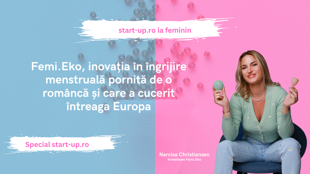 Femi.Eko, <span class="title-highlight">inovația în îngrijire menstruală</span> pornită de o româncă și care a cucerit întreaga Europa