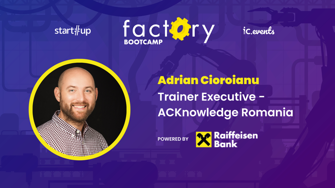 Afli la Factory Bootcamp cum să faci o strategie de vânzări pentru afacerea ta