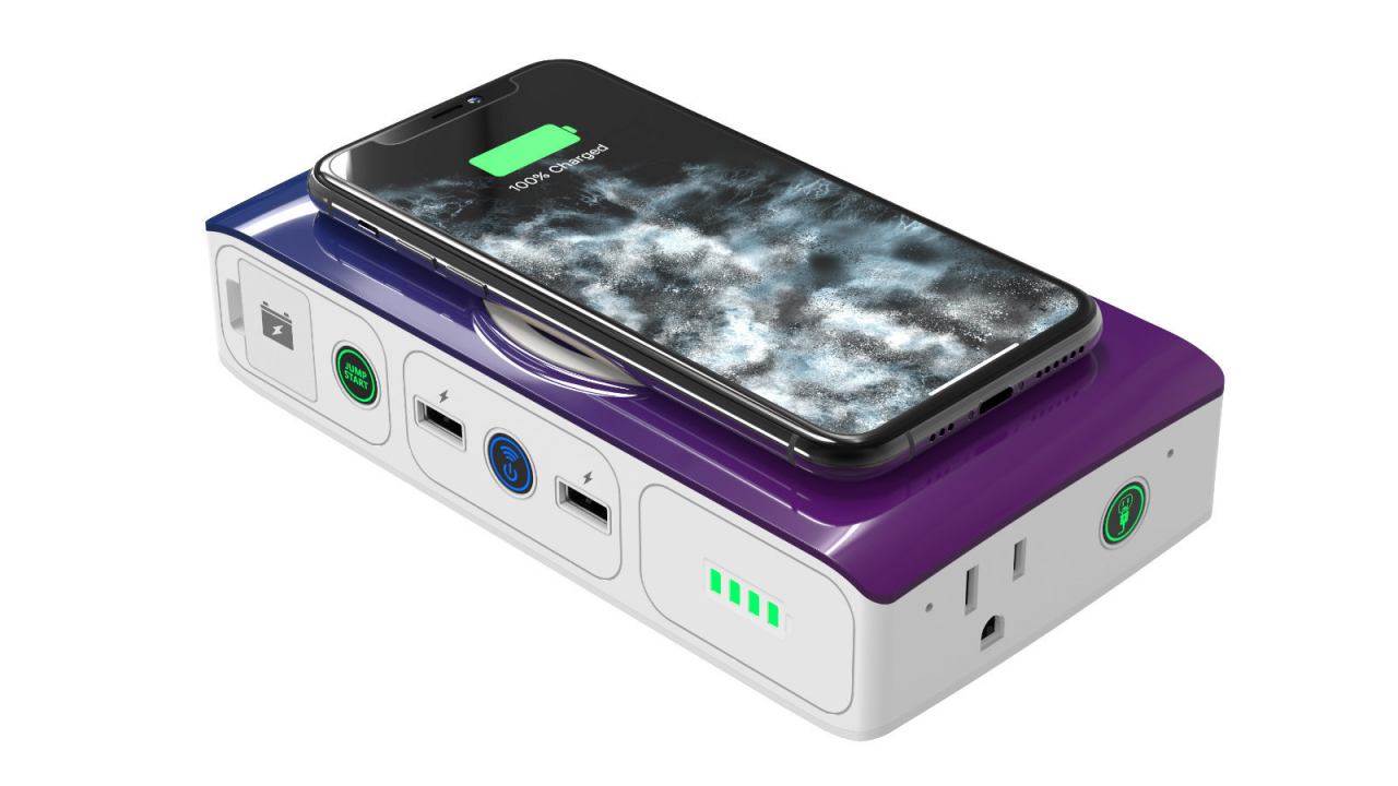 Bateria externă care-ți încarcă telefonul și-ți pornește mașina