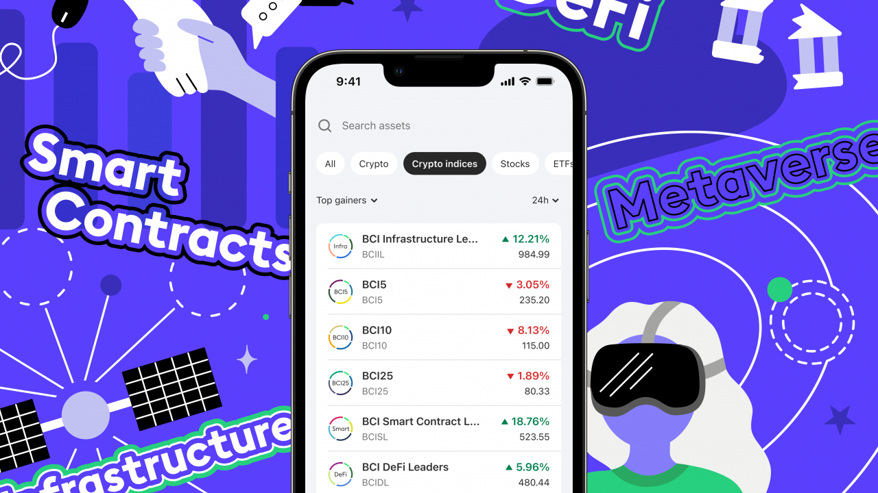 Bitpanda introduce noi indici crypto pentru portofolii diversificate