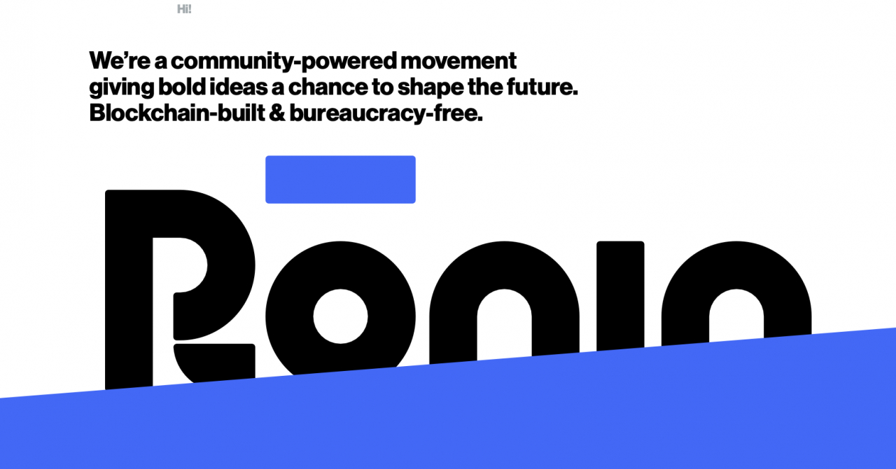 Ronin, platformă pentru finanțare a startup-urilor fondată de antreprenori români
