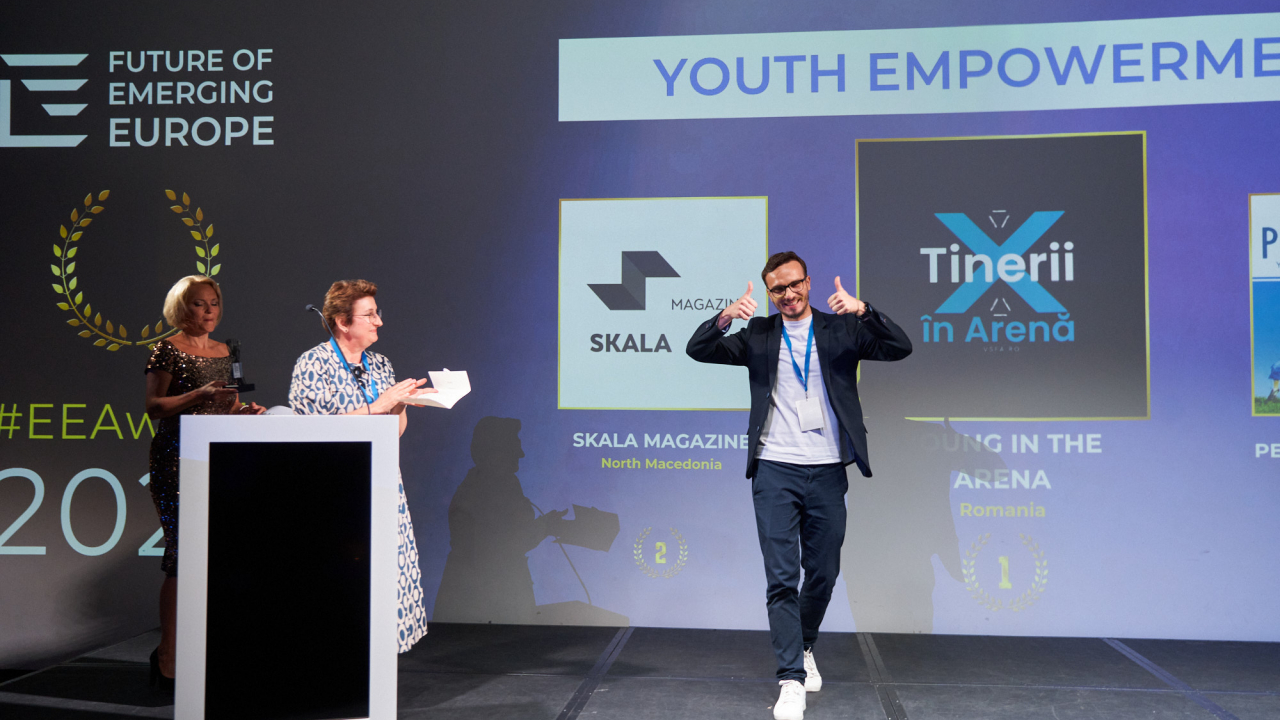 Eveniment pentru tinerii antreprenori români, premiat la Bruxelles