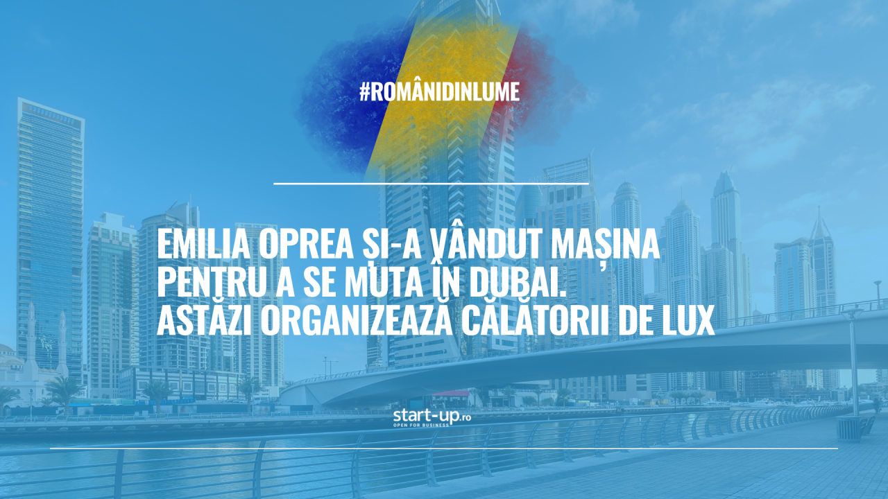 Emilia Oprea: Fă pasul, pentru că orice schimbare, chiar dacă e grea la început, aduce oportunități complet diferite față de ce știi acum.