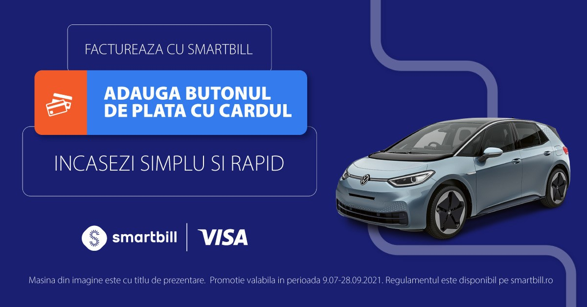 VISA și SmartBill lansează opțiunea de plată cu cardul, direct de pe factură