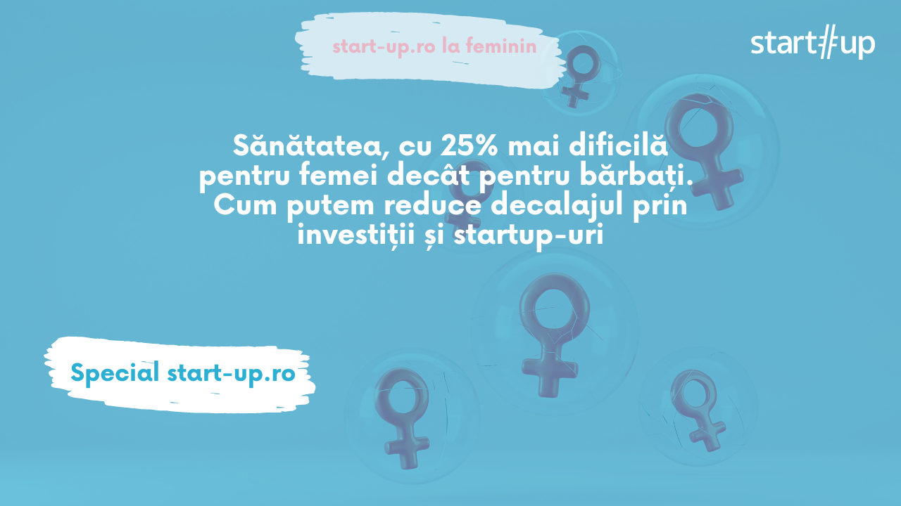 Sănătatea feminină: decalaj redus prin startup-uri "femtech" și investiții