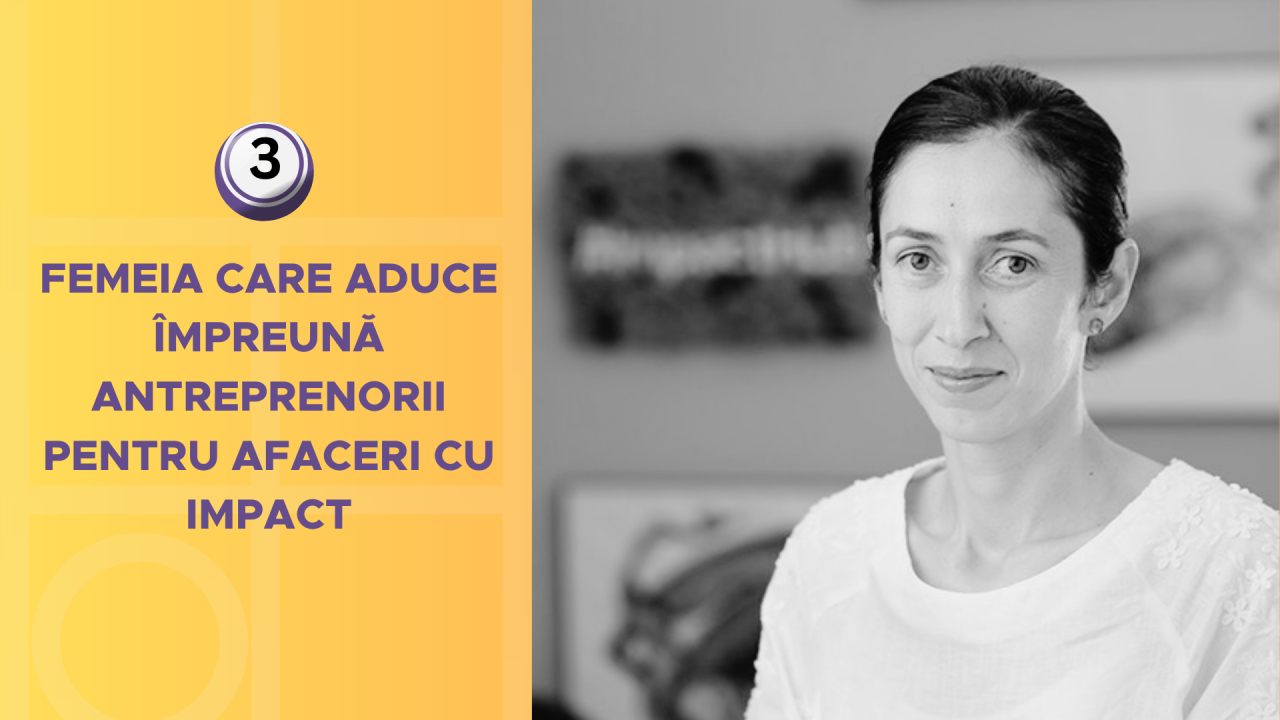 Femeia care aduce împreună antreprenorii pentru afaceri cu impact
