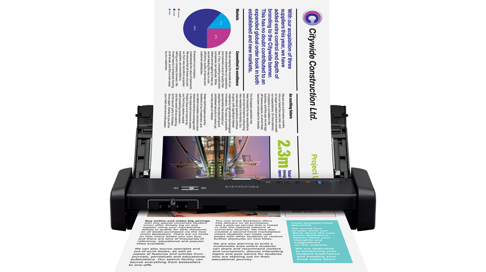 Epson lansează 4 noi scanere compacte pentru a ușura munca în birouri mici