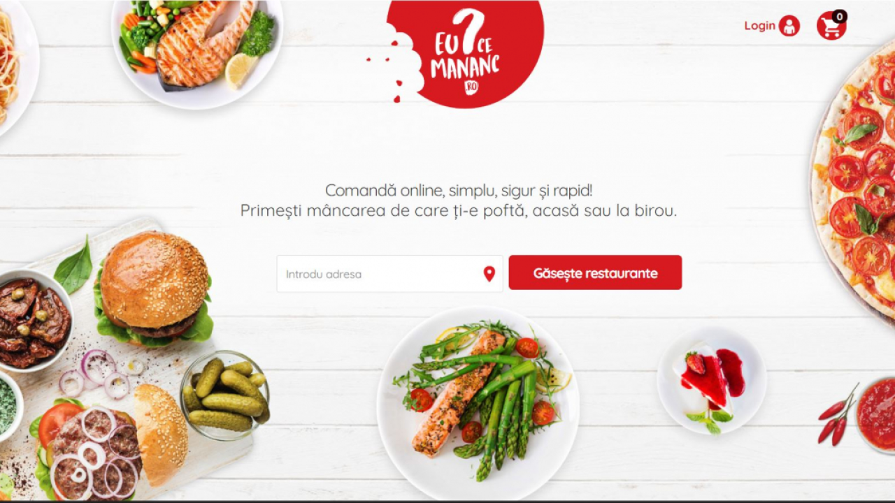 eMAG intră pe livrarea de mâncare: acționar în aplicația EuCeMananc