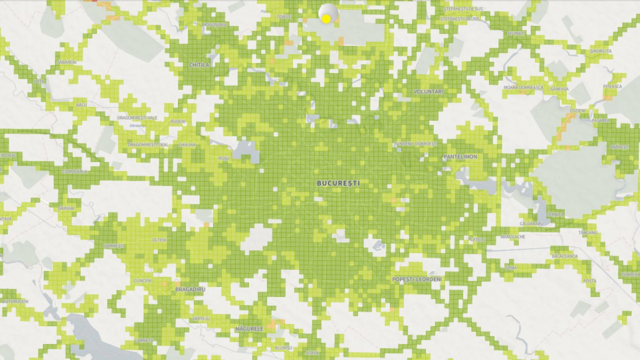 ANCOM a lansat aisemnal.ro, harta acoperirii cu semnal mobil