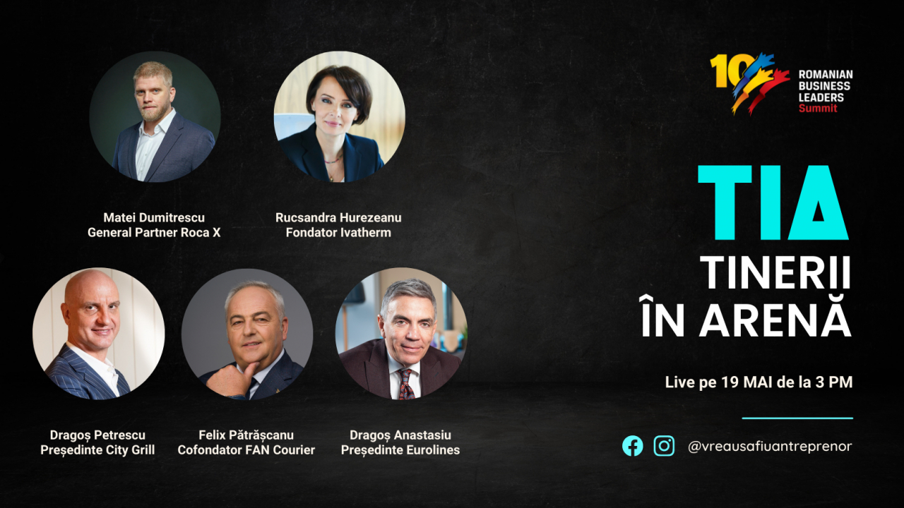 Tinerii în Arenă, 19 mai: Mentorat la puterea a cincea