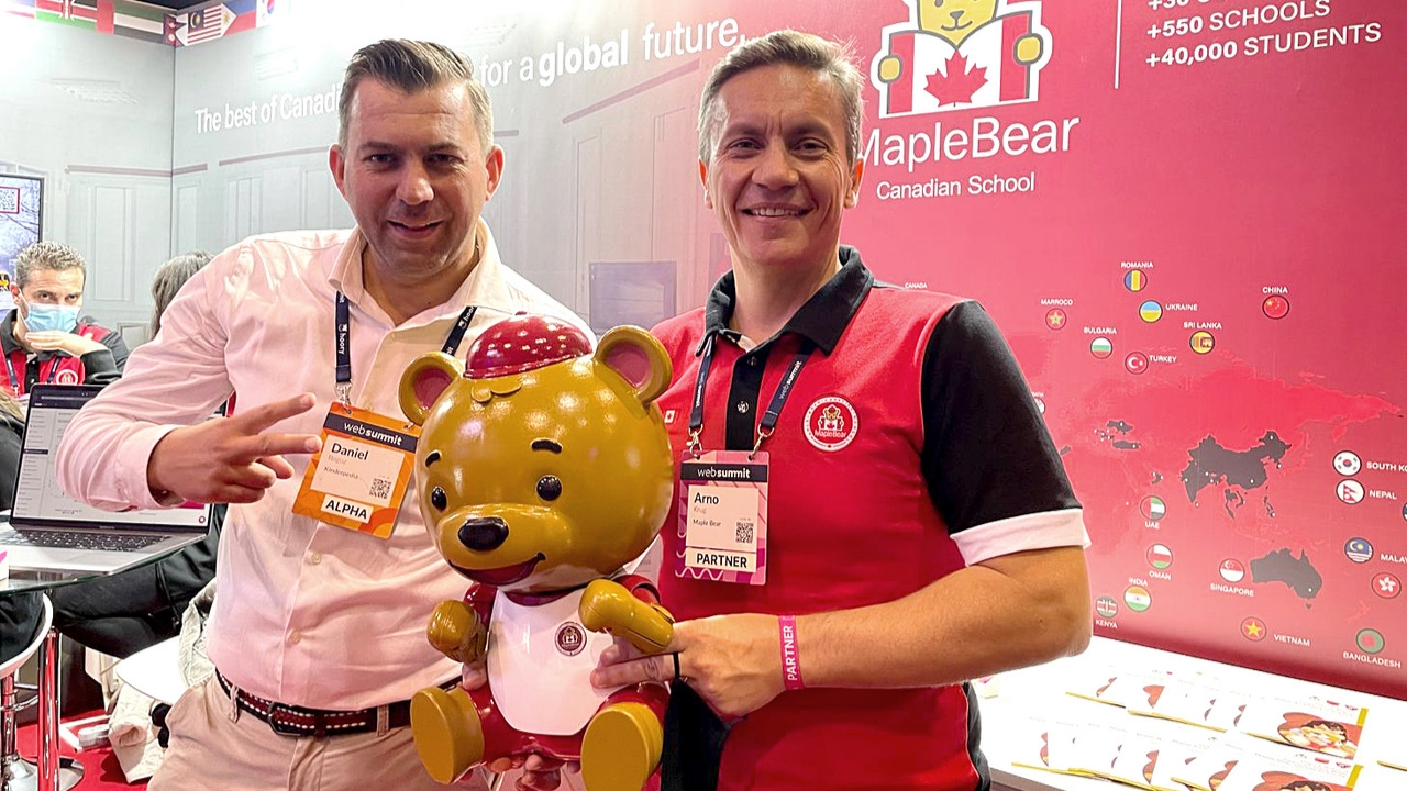 Startup-ul educațional Kinderpedia, parteneriat global cu 550 de școli Maple Bear