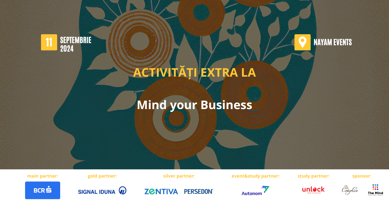 Activități extra la Mind your Business