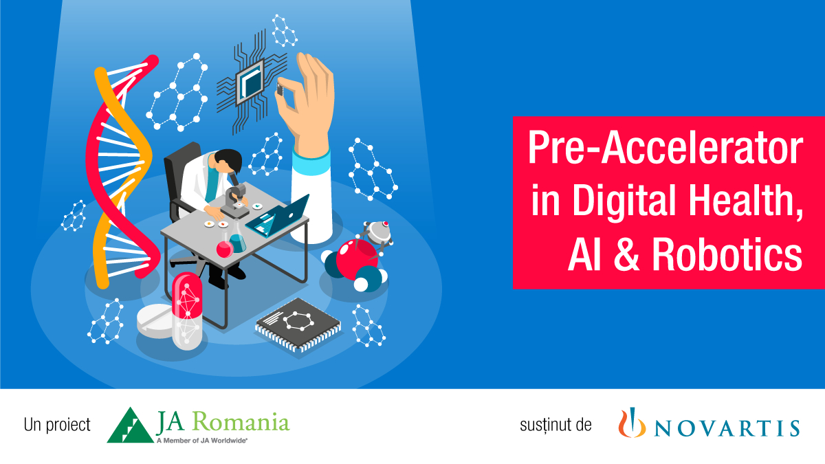 Pre-Accelerator in Digital Health, AI & Robotics pentru studenții români