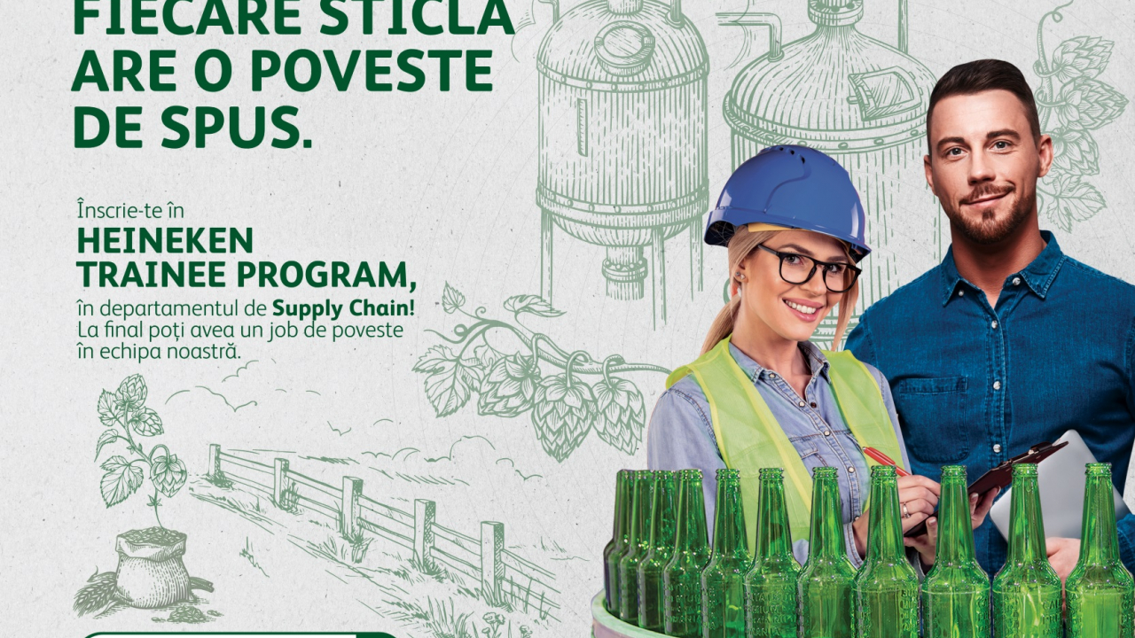 Heineken recrutează prin startup-ul Jobful absolvenți pentru joburi în industria berii