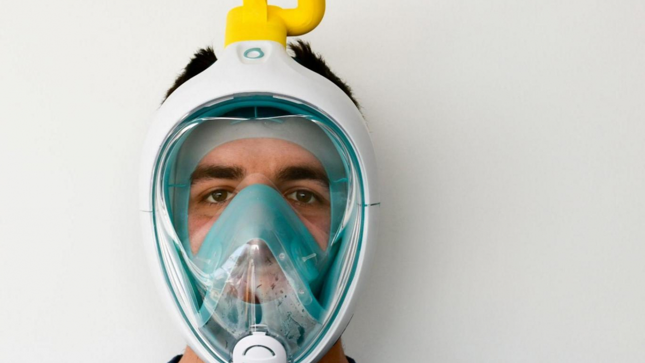 Coronavirus | Cum să transformi măști de snorkeling în măști cu ventilatoare