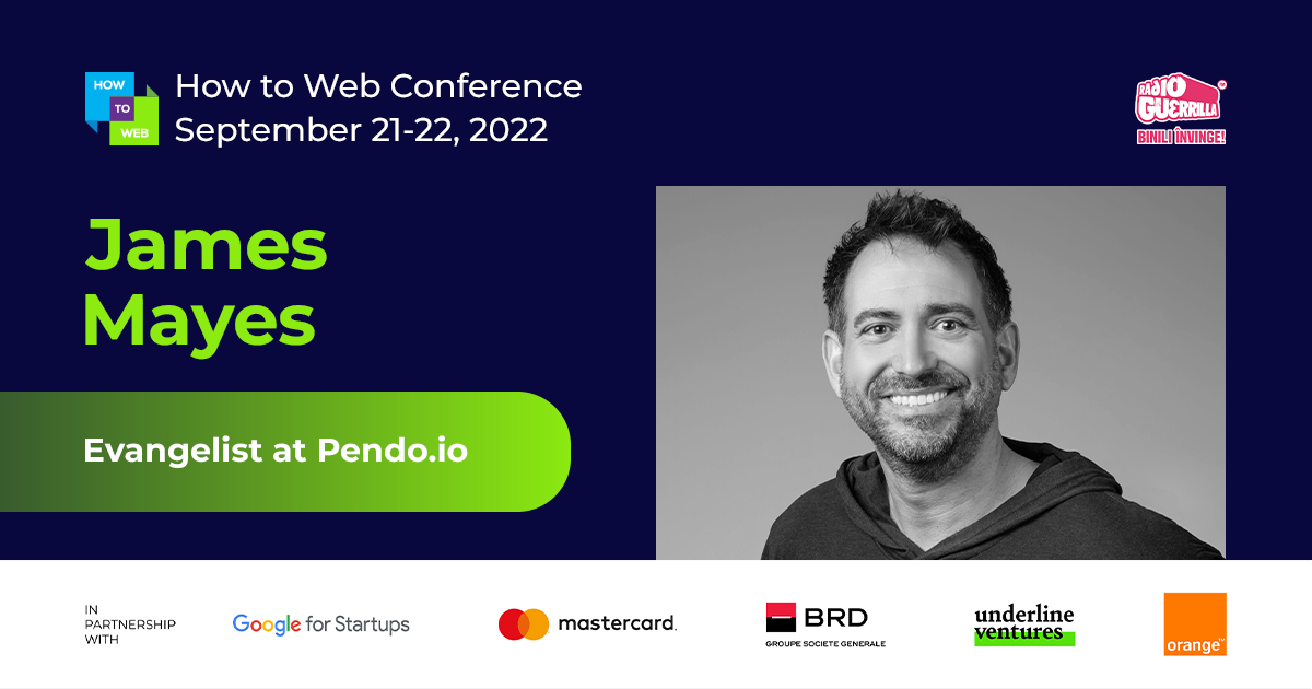 James Mayes, cofounder of Mind the Product, is coming to the How to Web conference