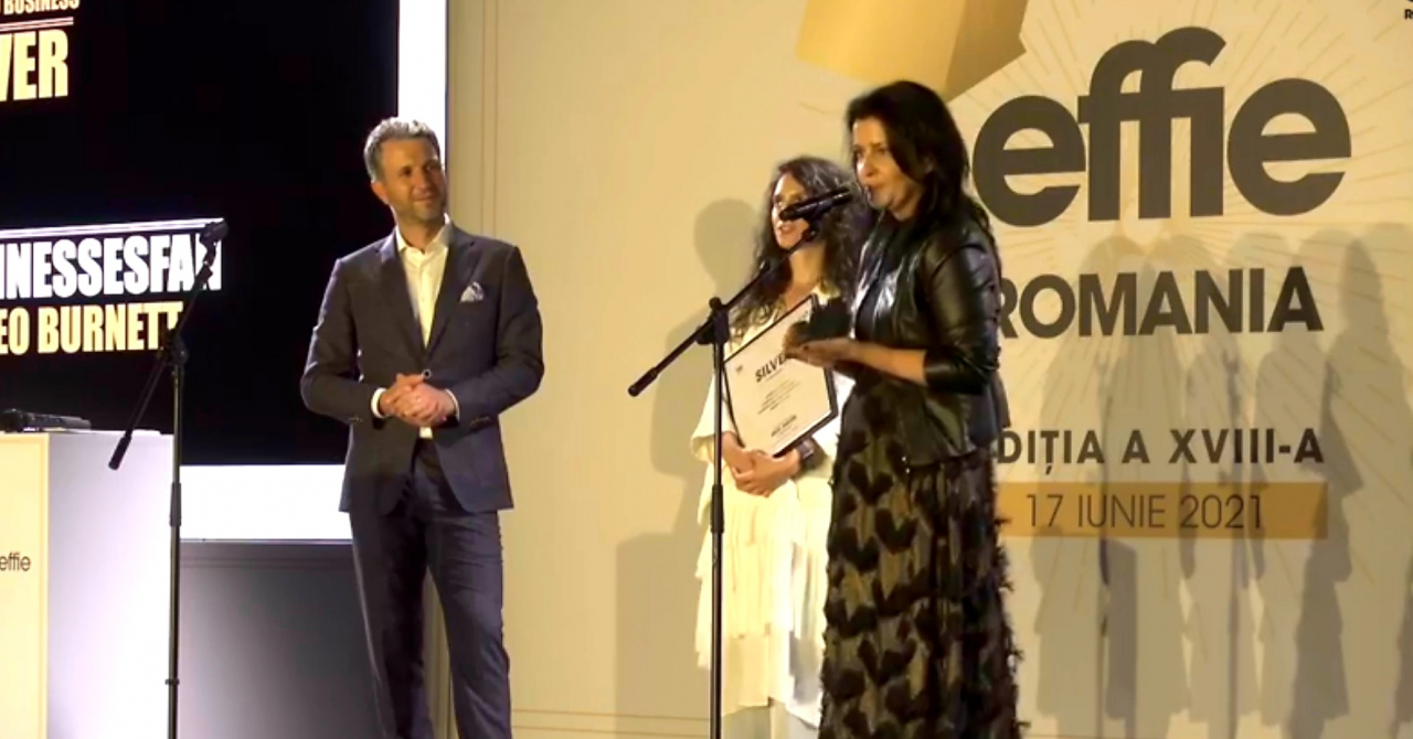 Campaniile Telekom România, premiate la Gala Effie 2021