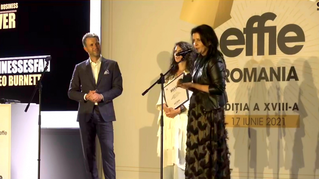 Campaniile Telekom România, premiate la Gala Effie 2021