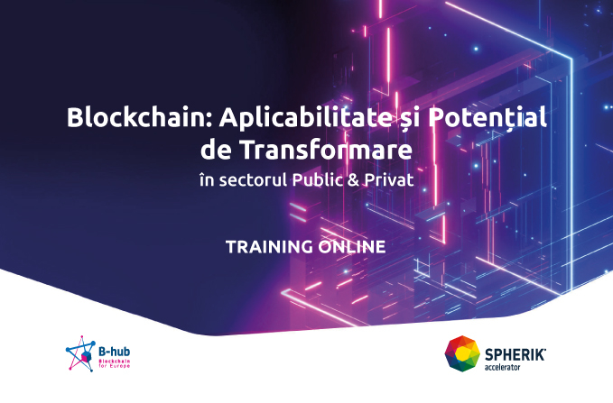 Training gratuit de utilizare blockchain pentru sectorul public și cel privat