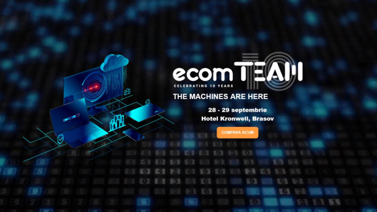 Evenimentul de ecommerce ecomTEAM: ediție de toamnă între 28-29 septembrie