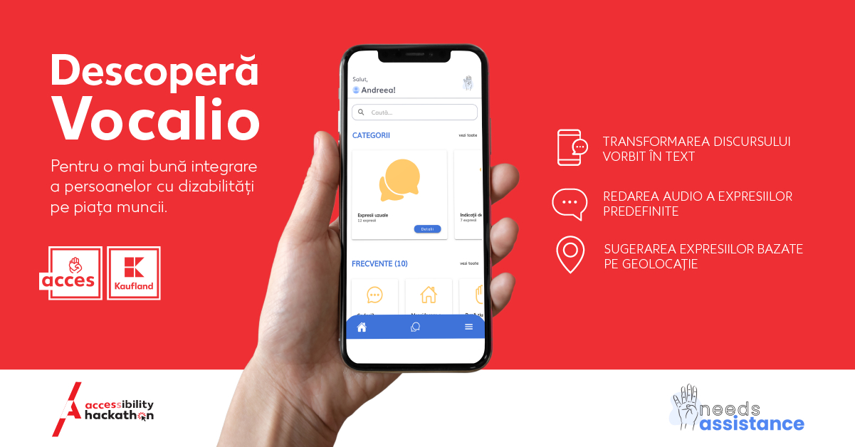 Vocalio, aplicația care ajută persoanele cu deficiențe de vorbire și auz