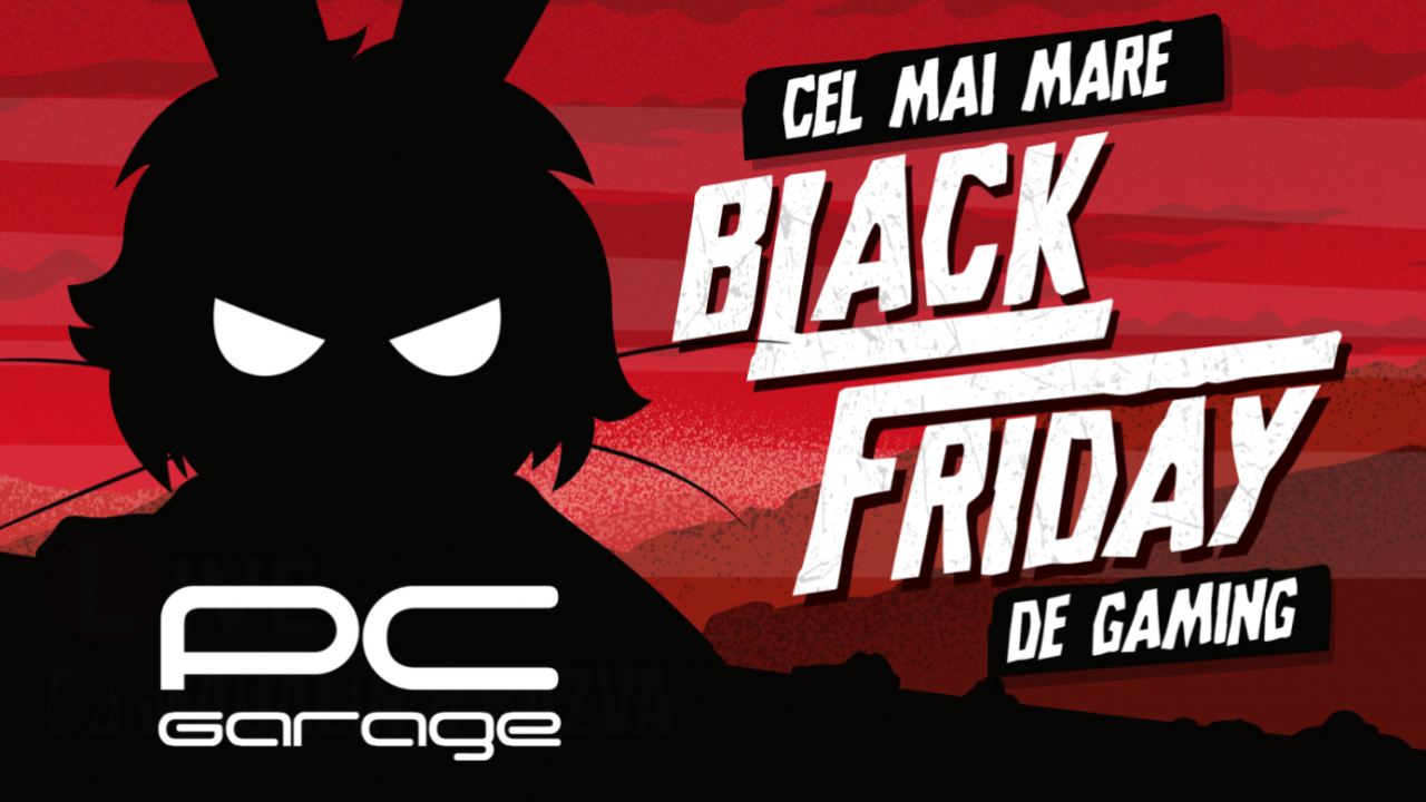 Black Friday 2019: PC Garage, reduceri mari la laptopuri și componente