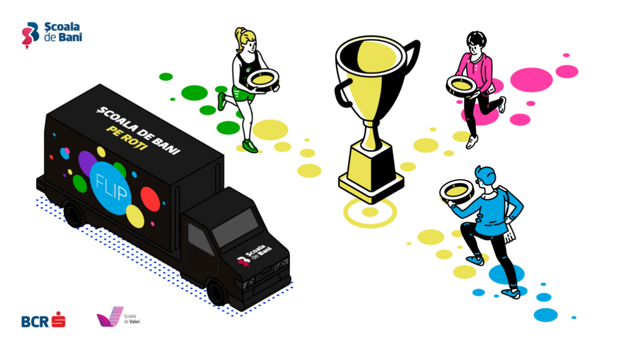 FLiPiada, ”vânătoarea de comori” cu temă financiară. Copiii se înscriu gratuit