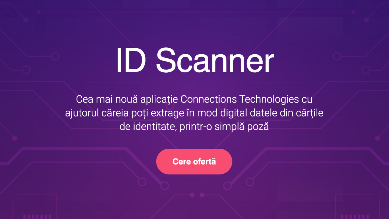 Aplicația de scanare a datelor de identitate care economisește 10.000 de ore de lucru