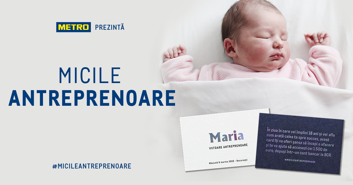 Investiție: 1.500 de euro pentru fiecare fată născută azi în București