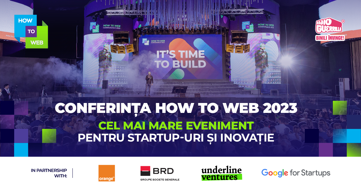Last days for the Early Bird Tickets at How to Web 2023 conference in Bucharest