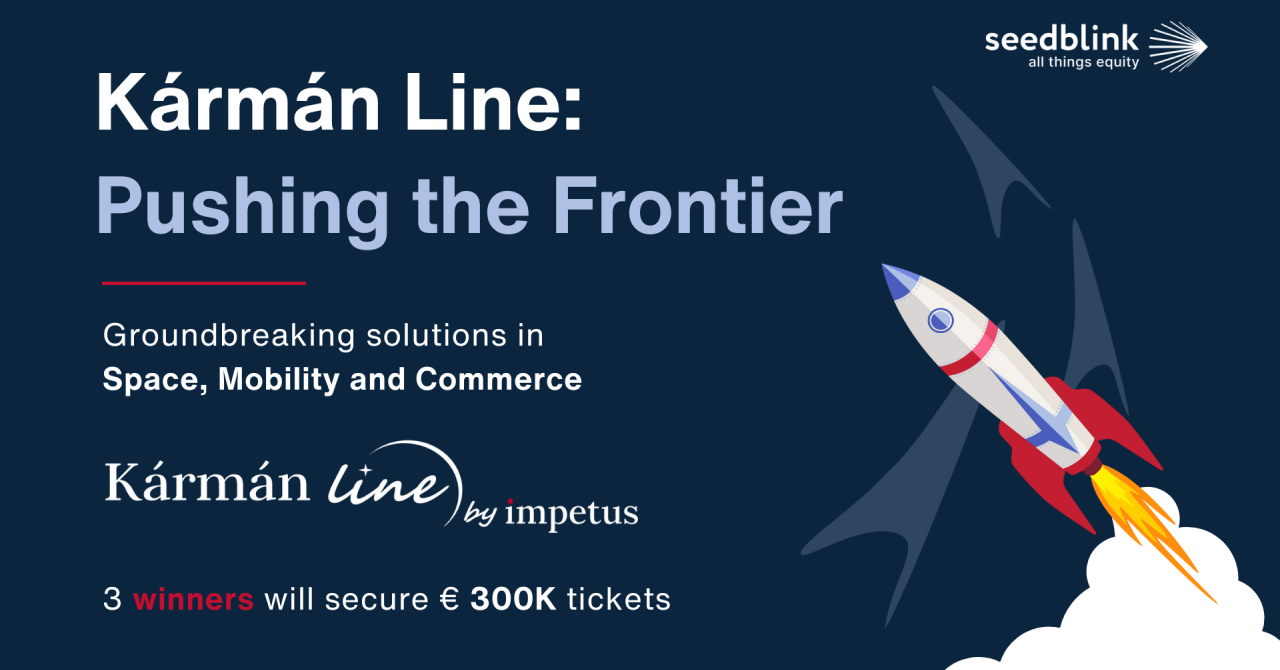 SeedBlink supports spacetech and mobilitytech startups in Karman Line contest