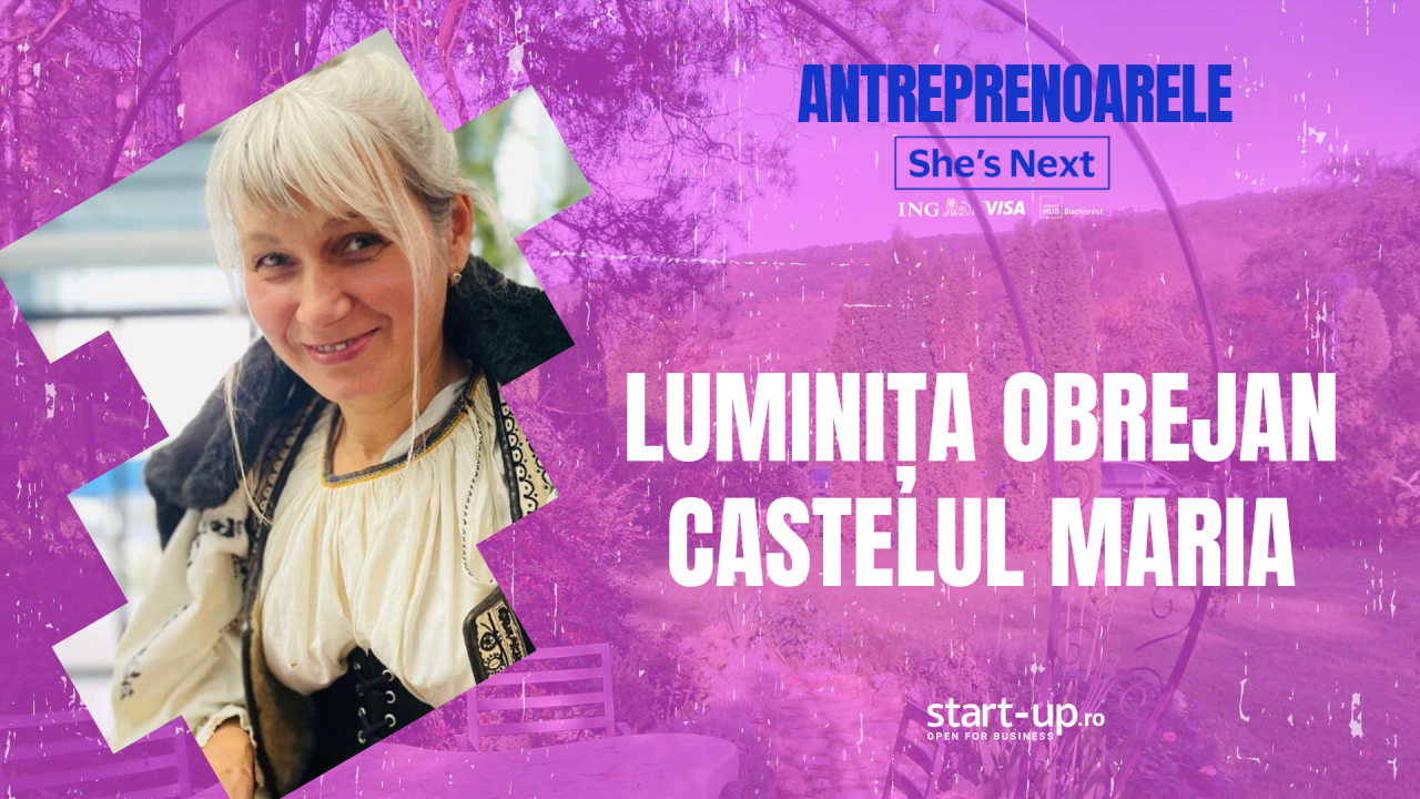 Antreprenoarele She’s Next | Luminița Obrejan: ”nu este suficient să speri că oamenii vor ajunge la tine”