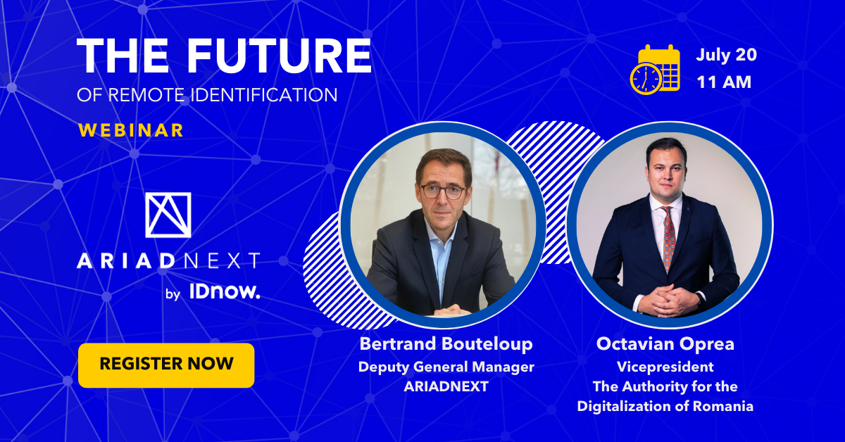 ARIADNEXT by IDnow, aviz ADR pentru serviciul de onboarding