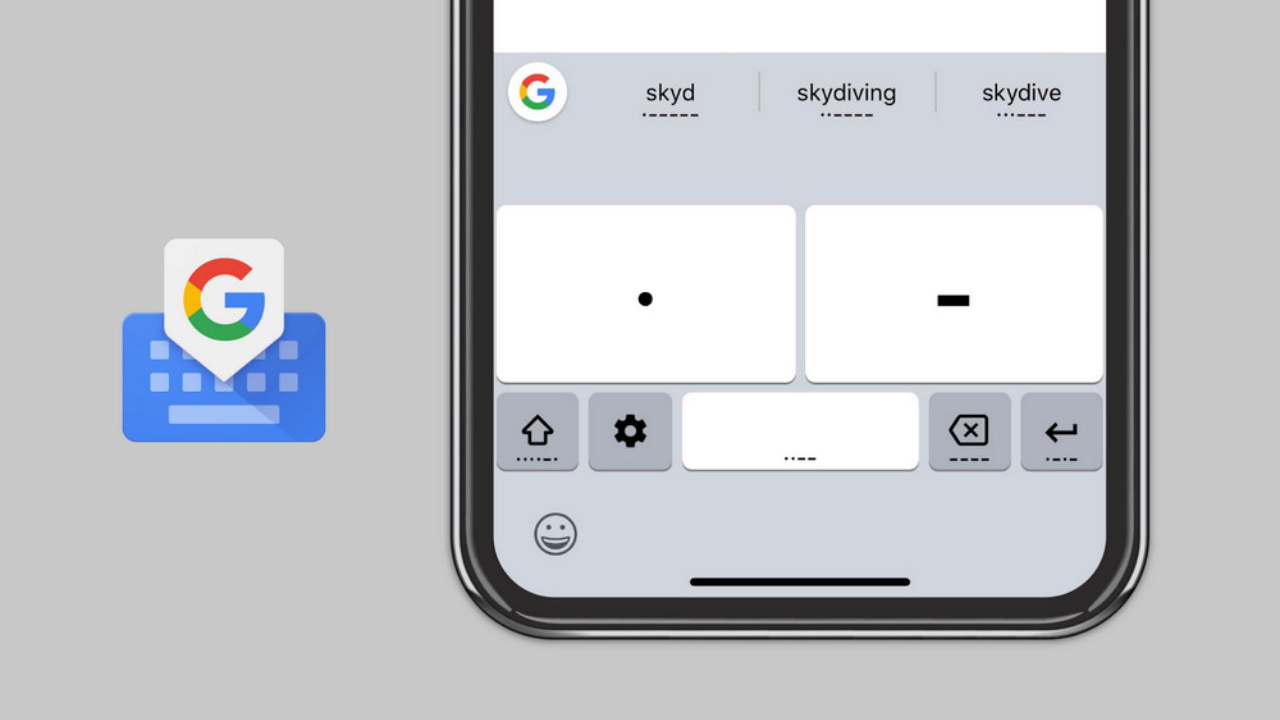 Codul Morse, disponibil pe iPhone cu ajutorul tastaturii de la Google