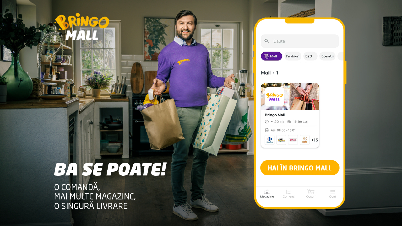 Bringo mall: rezultatele serviciului all-inclusive pentru cumpărături online