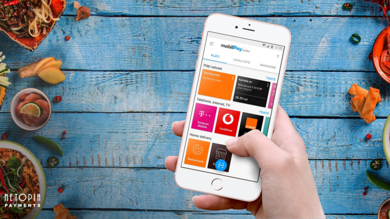 S-a lansat mobilPay Delivery, platforma pentru comenzi de la afaceri locale