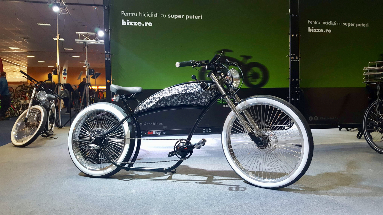 Bicicletele electrice românești Bizze Chopper arată bine și costă mult