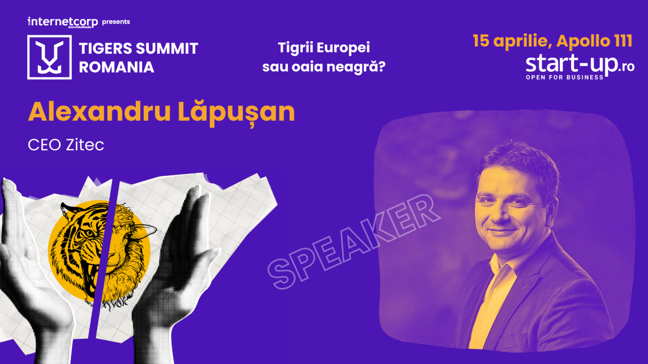 Alexandru Lăpușan, Zitec | <span class="title-highlight">Tigers Summit 2025</span>. Cum pot lucra firmele din România cu statul?