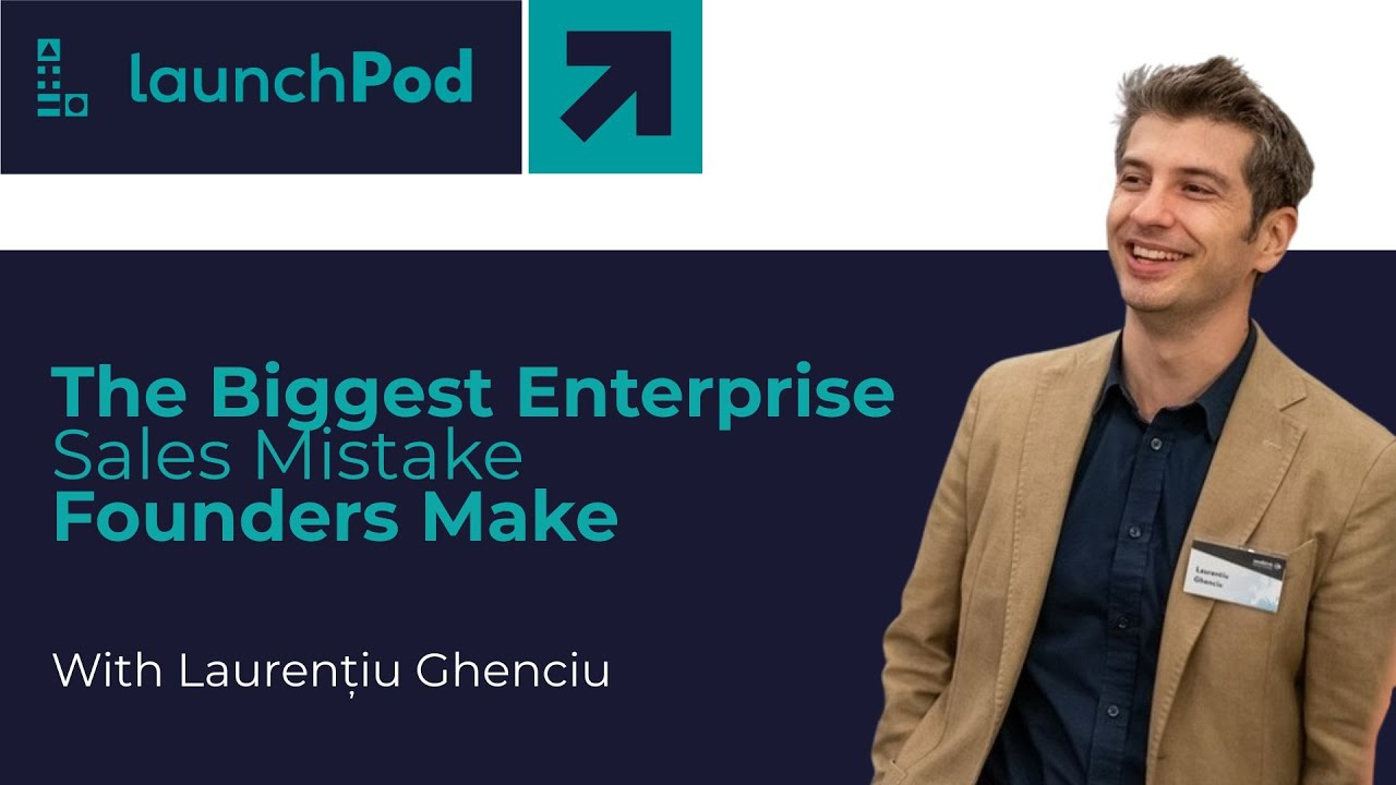 <span class="title-highlight">LaunchPod </span>| Laurentiu Ghenciu | "Rolul tău ca vânzător este să creezi awareness"