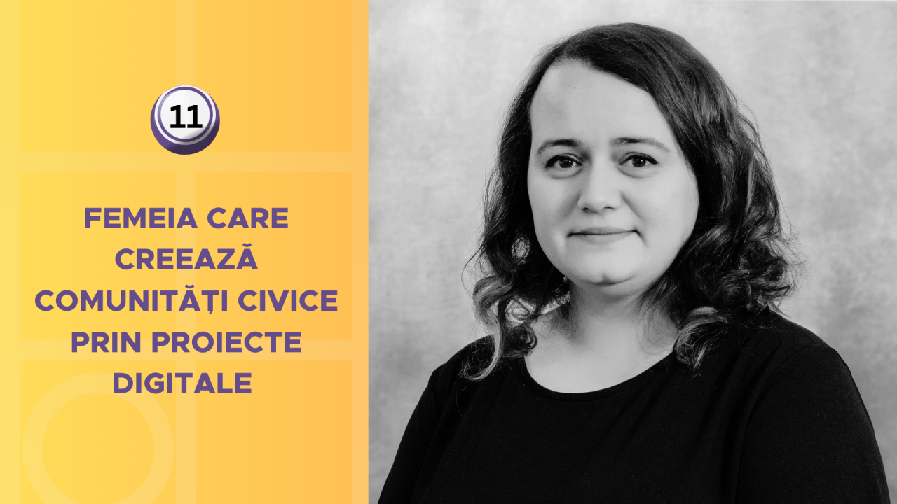 Femeia care creează comunități civice prin proiecte digitale