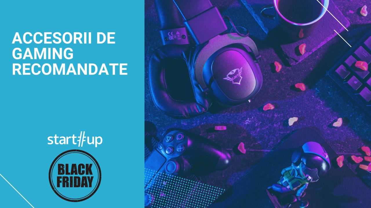 eMAG Black Friday 2022: accesorii de gaming pentru PC-ul de acasă