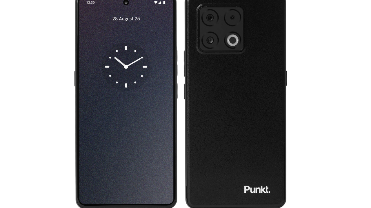 Punkt. MC03 este un smartphone proiectat în Elveția și asamblat în Germania. Promite suvernaitatea datelor