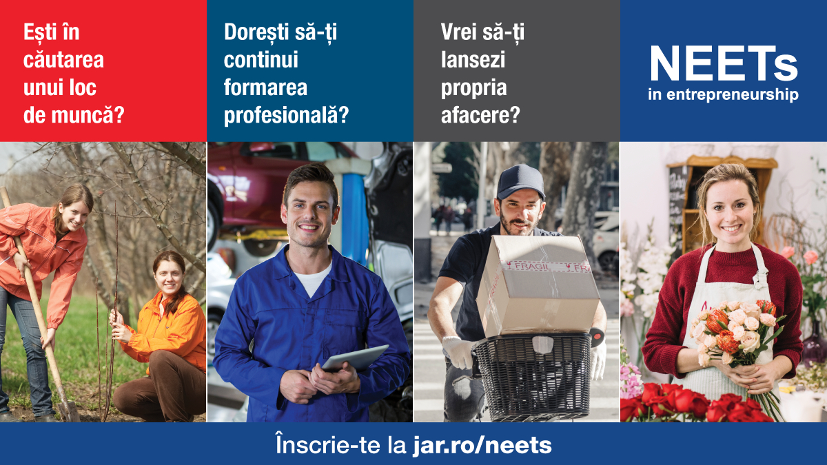 Program internațional de educație antreprenorială pentru tinerii care nu au job