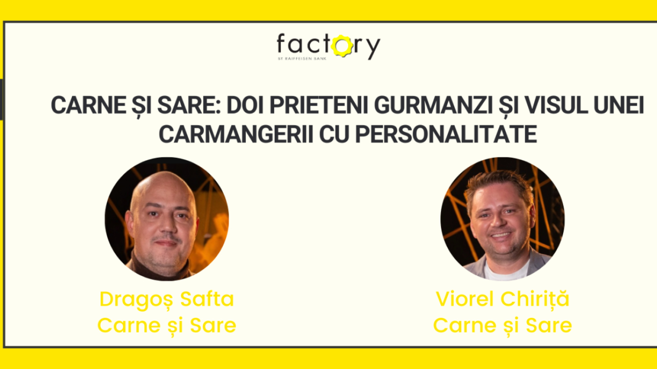 Carne și Sare: Doi prieteni gurmanzi și visul unei carmangerii cu personalitate
