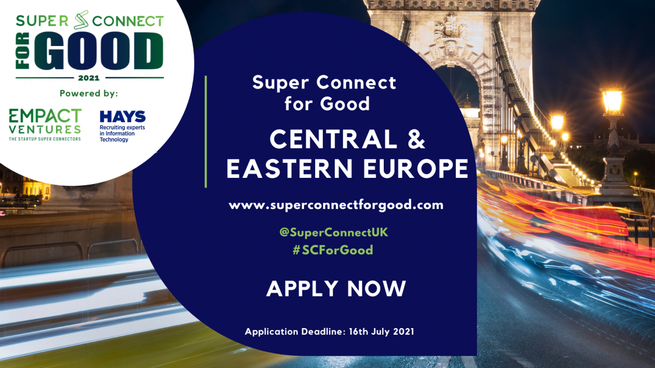 Super Connect For Good: competiție internațională pentru startup-uri