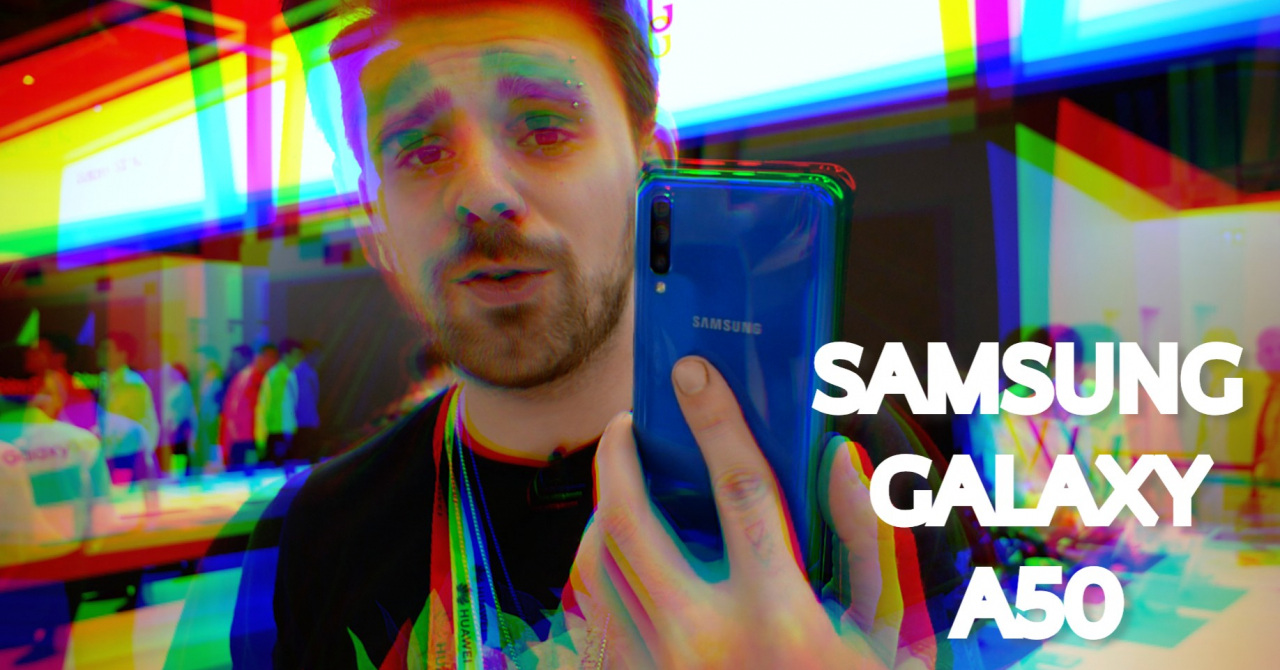 [VIDEO] Samsung Galaxy A50, viitorul telefon pentru tot poporul