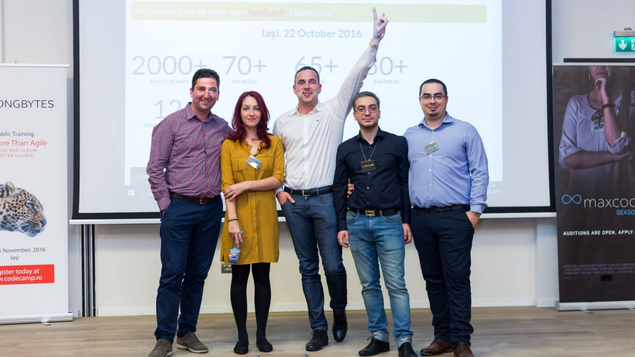 CodeCamp, tradiție ieșeană care se extinde în toată țara