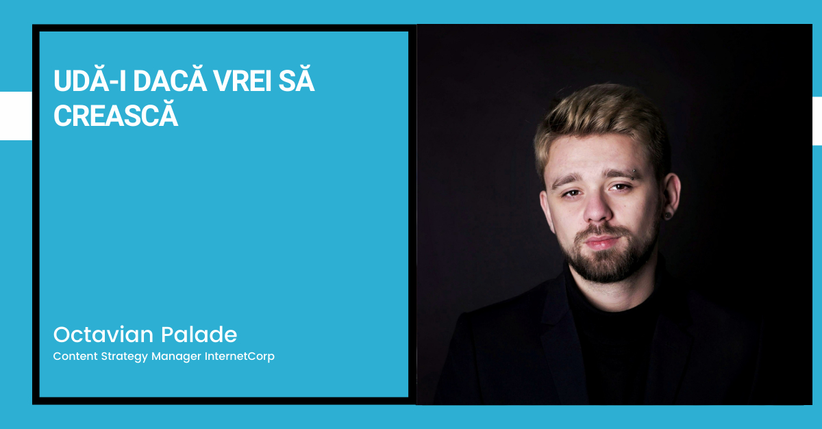 Udă-i dacă vrei să crească